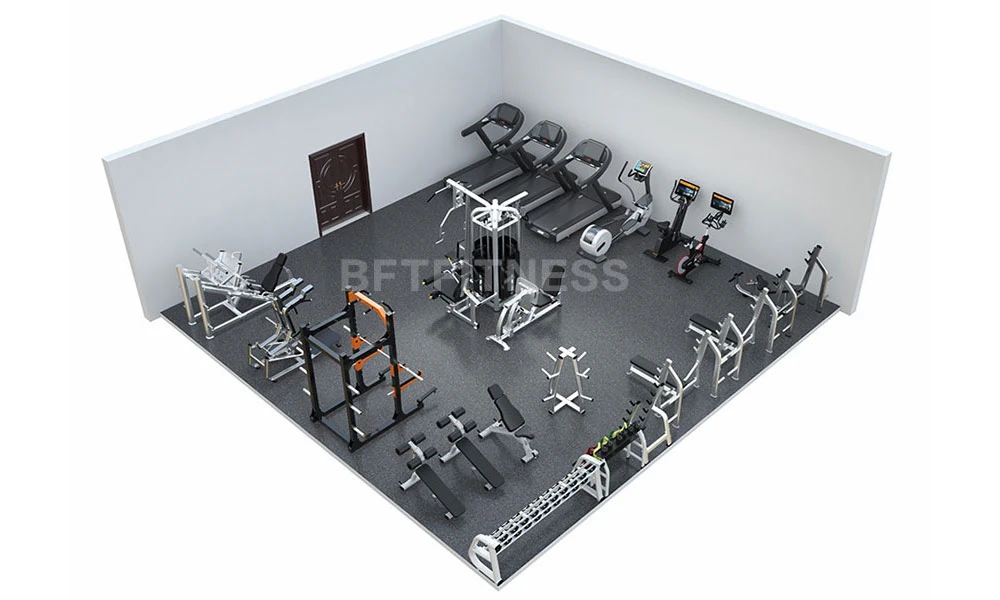 100m² Gym