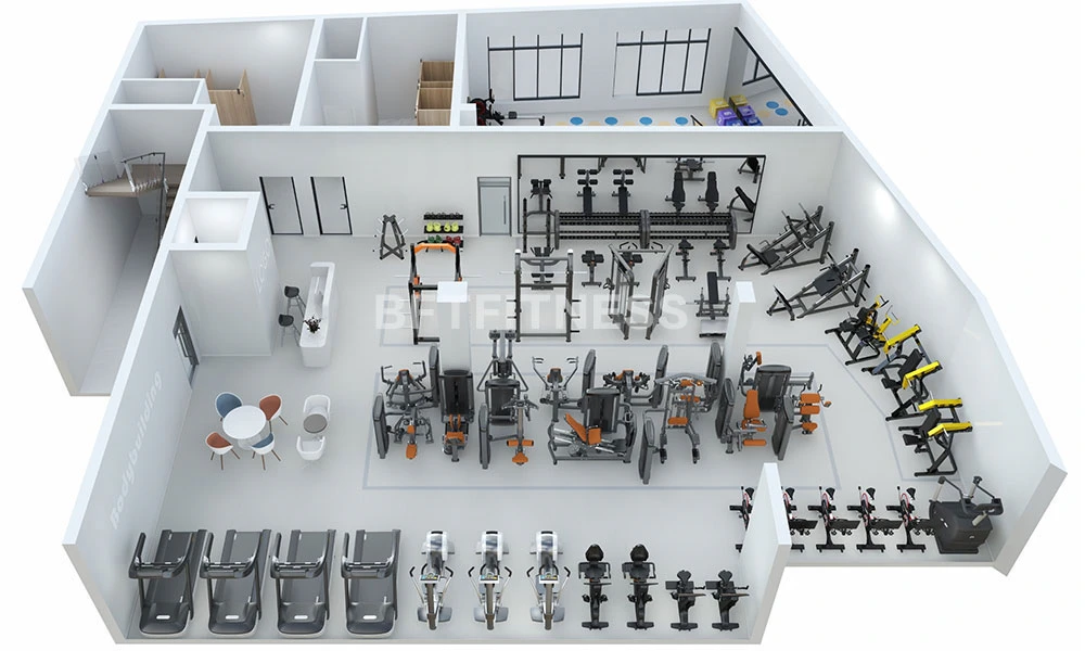 250m² Gym