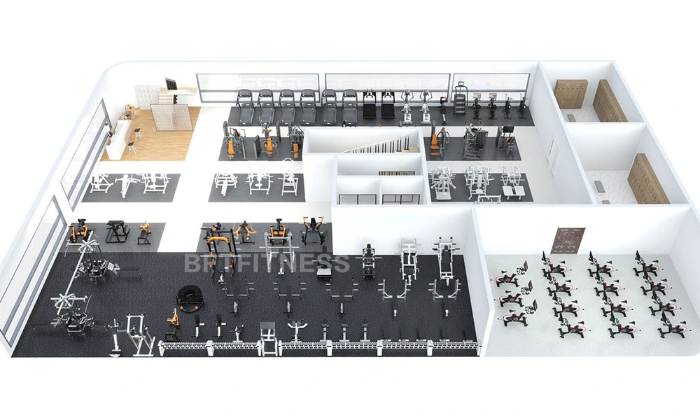 500m² Gym