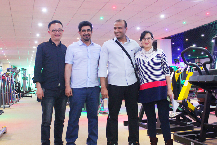 Algeria import gym equipment from China BFT fitness equipment