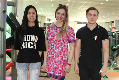 Russian customerbuy gym equipment from bft fitness