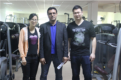 Malaysian customers import gym equipemnt from BFT fitness