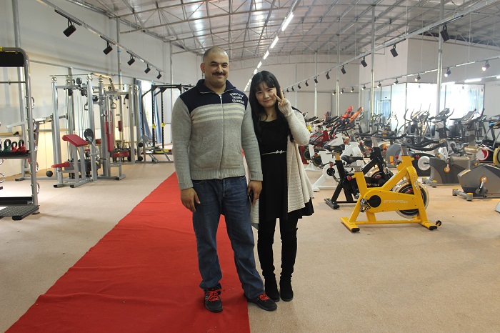Lebanon Beirut customers buy gym equipment