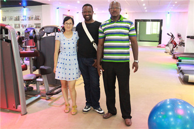 Burkina Faso customers import gym equipment from China BFT